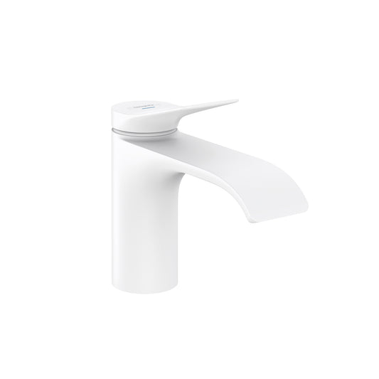 HANSGROHE 75010701 Vivenis Single-hole Faucet 80 with Pop--Up Drain, 1.2 GPM - Matte White