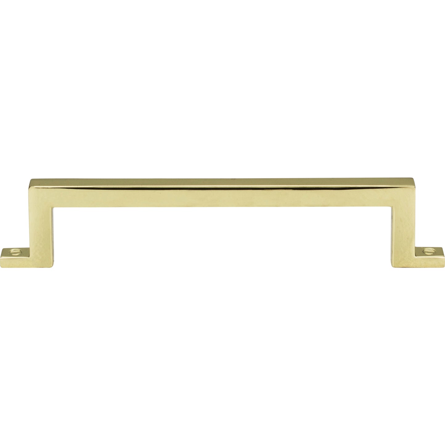 ATLAS 386-PB Campaign 5 1/16" Center to Center Bar Pull - Polished Brass