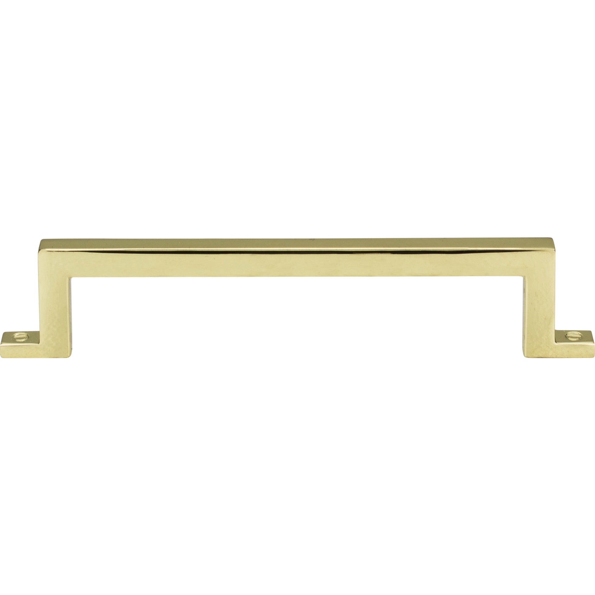 ATLAS 386-PB Campaign 5 1/16" Center to Center Bar Pull - Polished Brass