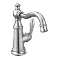 MOEN S42107 Weymouth One-Handle Bathroom Sink Faucet - Chrome