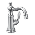 MOEN S42107 Weymouth One-Handle Bathroom Sink Faucet - Chrome