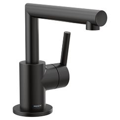 MOEN S43001BL Arris  One-Handle Bathroom Faucet In Matte Black