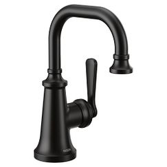 MOEN S44101BL Colinet  One-Handle Bathroom Faucet In Matte Black