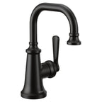 MOEN S44101BL Colinet One-Handle Bathroom Sink Faucet - Matte Black