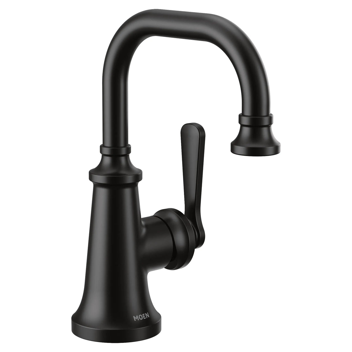 MOEN S44101BL Colinet One-Handle Bathroom Sink Faucet - Matte Black