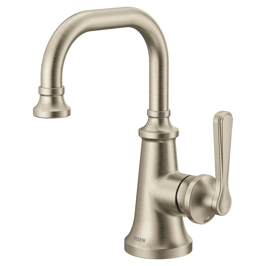 MOEN S44101BN Colinet One-Handle Bathroom Sink Faucet - Brushed Nickel