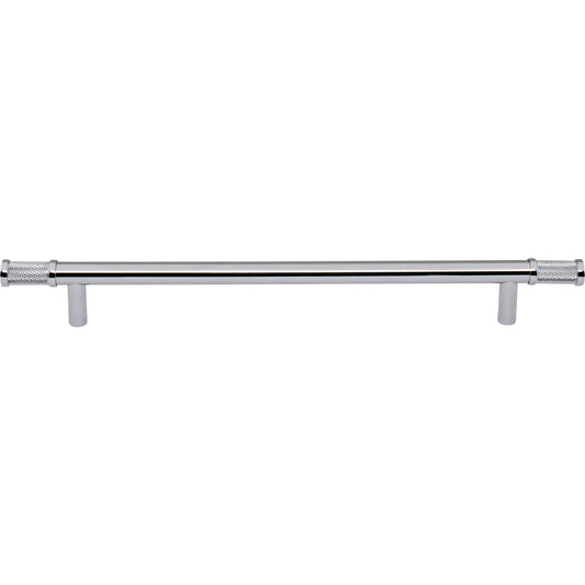 TOP KNOBS TK3236PC Burnham 8 13/16" Center to Center Bar Pull - Polished Chrome