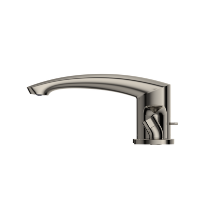 TOTO TBG09202U#PN Gm Two-Handle Deck-Mount Roman Tub Filler Trim With Handshower - Polished Nickel