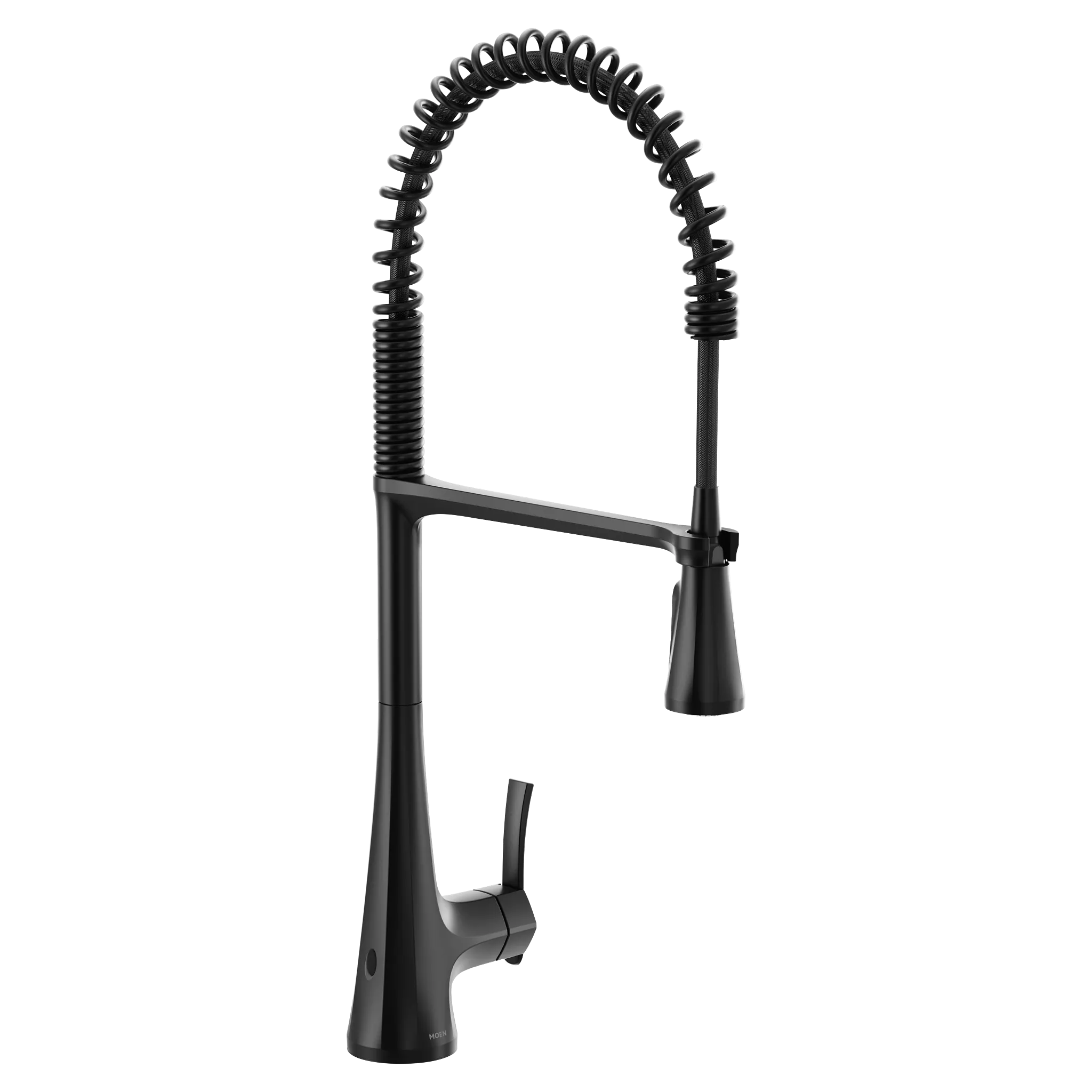 MOEN S5235EWBL Sinema Motionsense Wave One-Handle Pre-Rinse Spring Touchless Kitchen Faucet - Matte Black