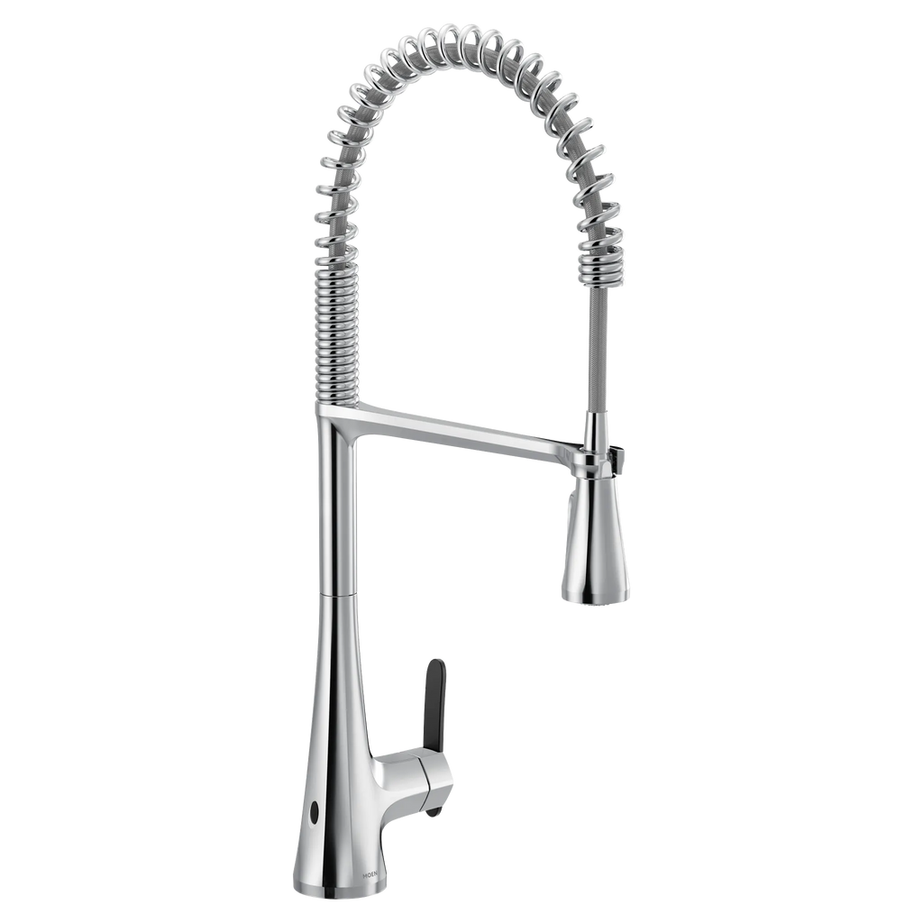MOEN S5235EWC Sinema Motionsense Wave One-Handle Pre-Rinse Spring Touchless Kitchen Faucet - Chrome
