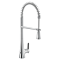 MOEN S5235EWC Sinema Motionsense Wave One-Handle Pre-Rinse Spring Touchless Kitchen Faucet - Chrome