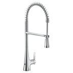 MOEN S5235EWC Sinema Motionsense Wave One-Handle Pre-Rinse Spring Touchless Kitchen Faucet - Chrome
