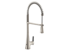 MOEN S5235EWSRS Sinema Motionsense Wave One-Handle Pre-Rinse Spring Touchless Kitchen Faucet - Spot Resist Stainless