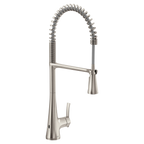 MOEN S5235EWSRS Sinema Motionsense Wave One-Handle Pre-Rinse Spring Touchless Kitchen Faucet - Spot Resist Stainless