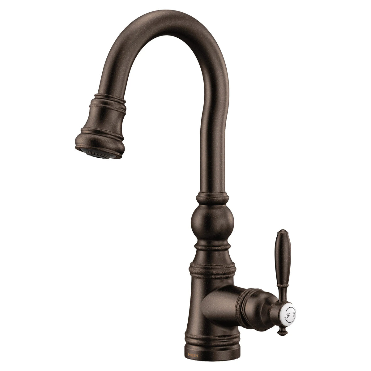 MOEN S53004ORB Weymouth One-Handle Pulldown Bar Faucet - Oil Rubbed Bronze