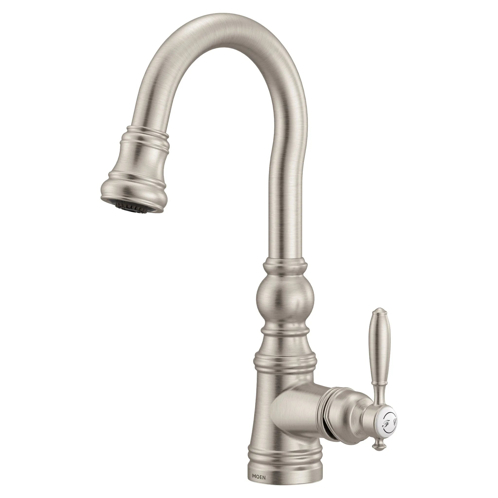 MOEN S53004SRS Weymouth One-Handle Pulldown Bar Faucet - Spot Resist Stainless