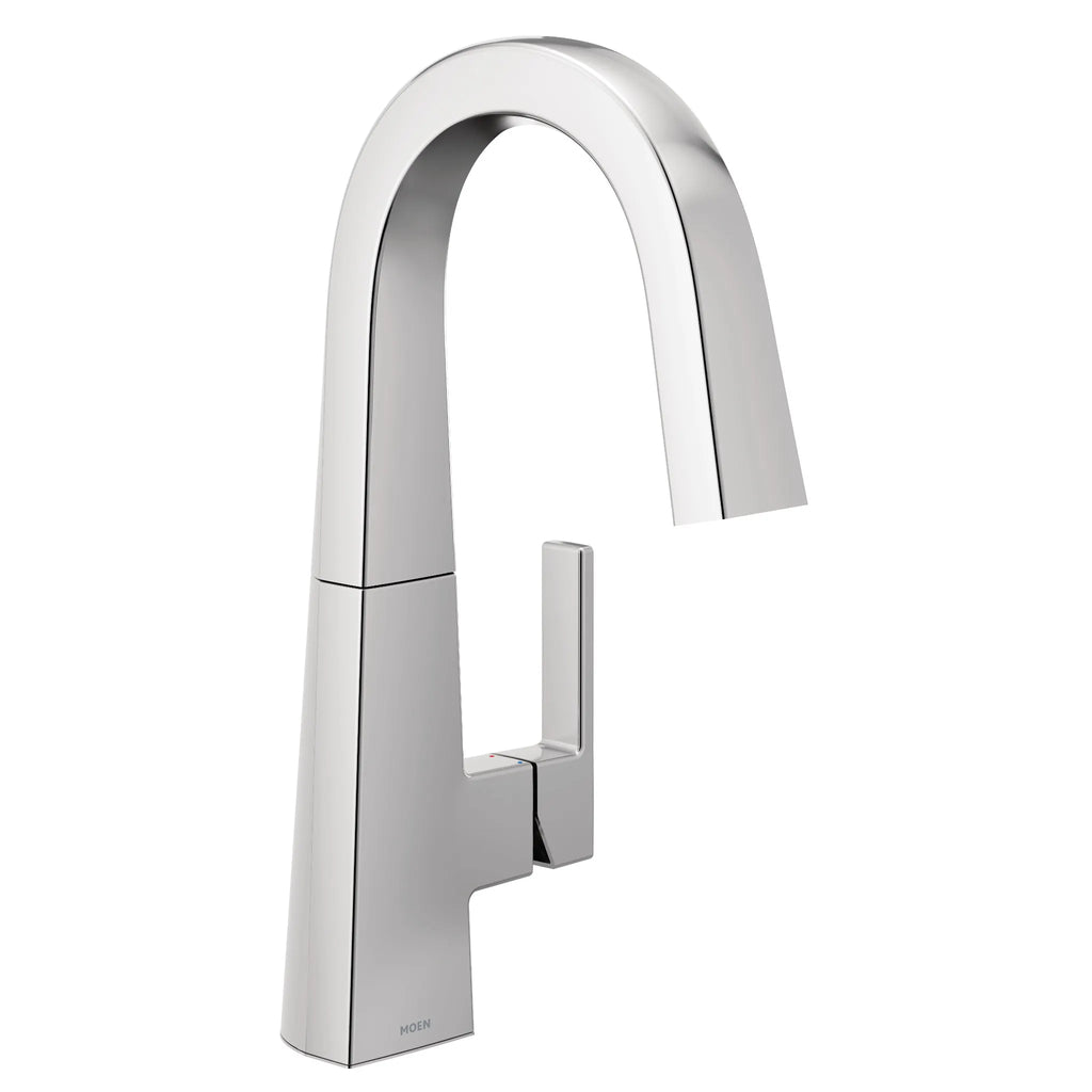 MOEN S55005 Nio One-Handle Pulldown Bar Faucet - Chrome