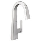 MOEN S55005 Nio One-Handle Pulldown Bar Faucet - Chrome