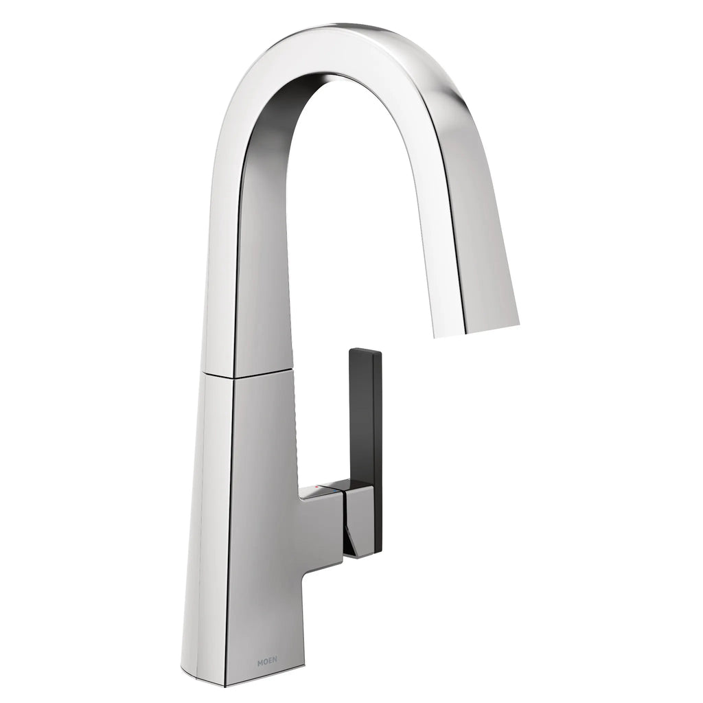 MOEN S55005 Nio One-Handle Pulldown Bar Faucet - Chrome