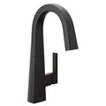 MOEN S55005BL Nio One-Handle Pulldown Bar Faucet - Matte Black