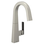 MOEN S55005SRS Nio One-Handle Pulldown Bar Faucet - Spot Resist Stainless