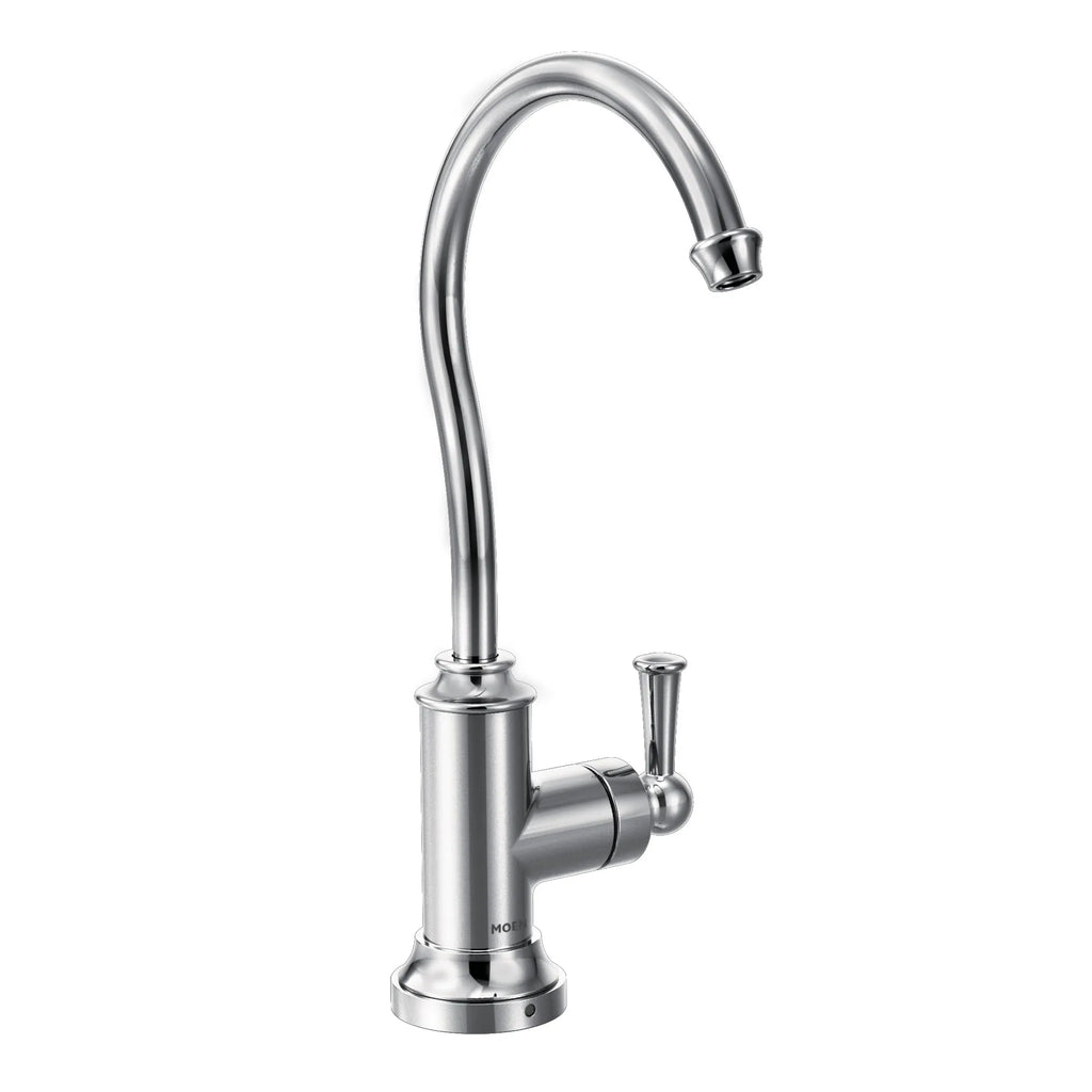 MOEN S5510 Sip Traditional One-Handle High Arc Beverage Faucet - Chrome