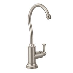 MOEN S5510SRS Sip Traditional One-Handle High Arc Beverage Faucet - Spot Resist Stainless