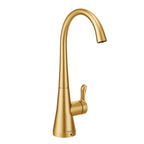 MOEN S5520BG Sip Transitional One-Handle High Arc Beverage Faucet - Brushed Gold