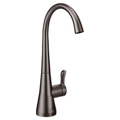 MOEN S5520BLS Sip Transitional  One-Handle Beverage Faucet In Black Stainless