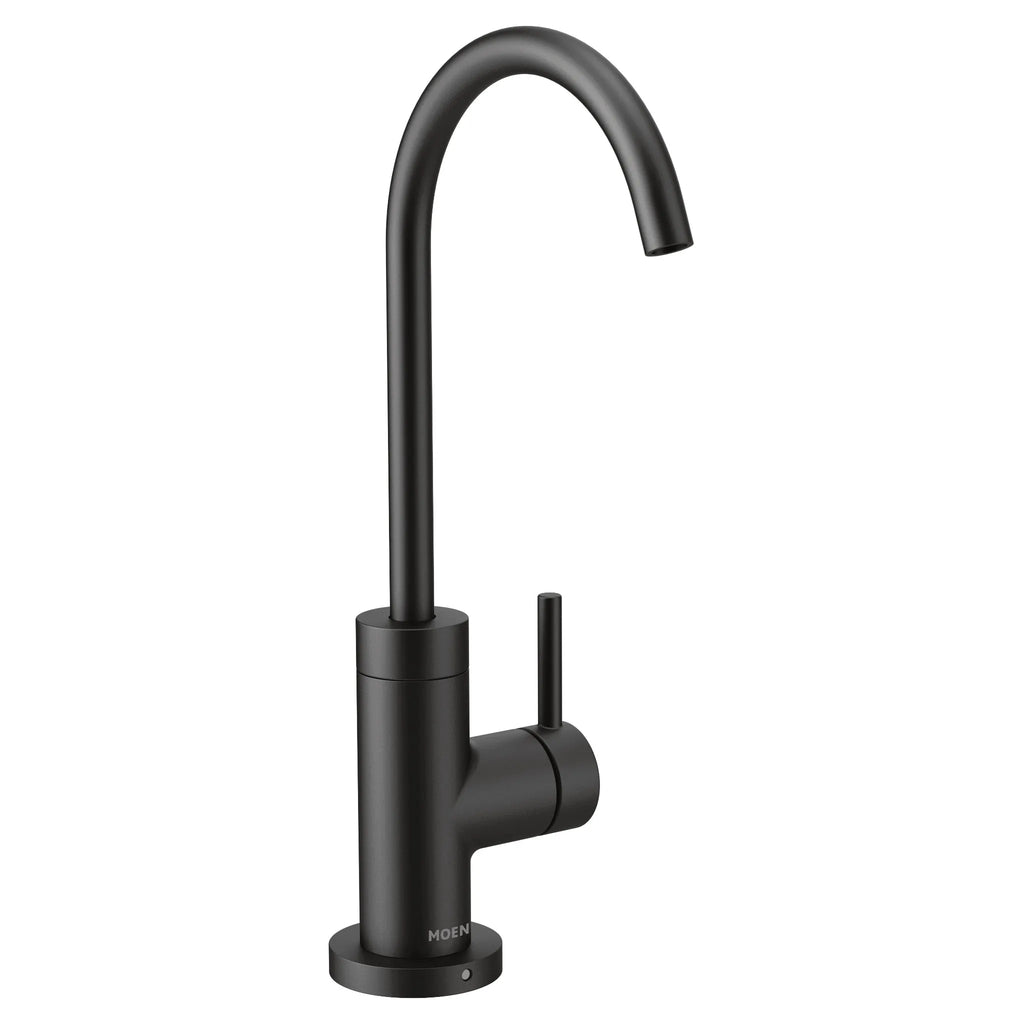 MOEN S5530BL Sip Modern One-Handle High Arc Beverage Faucet - Matte Black