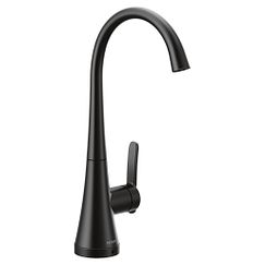 MOEN S5535BL One-Handle High Arc Beverage Faucet - Matte Black