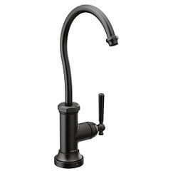 MOEN S5540BL SIP  One-Handle Beverage Faucet In Matte Black