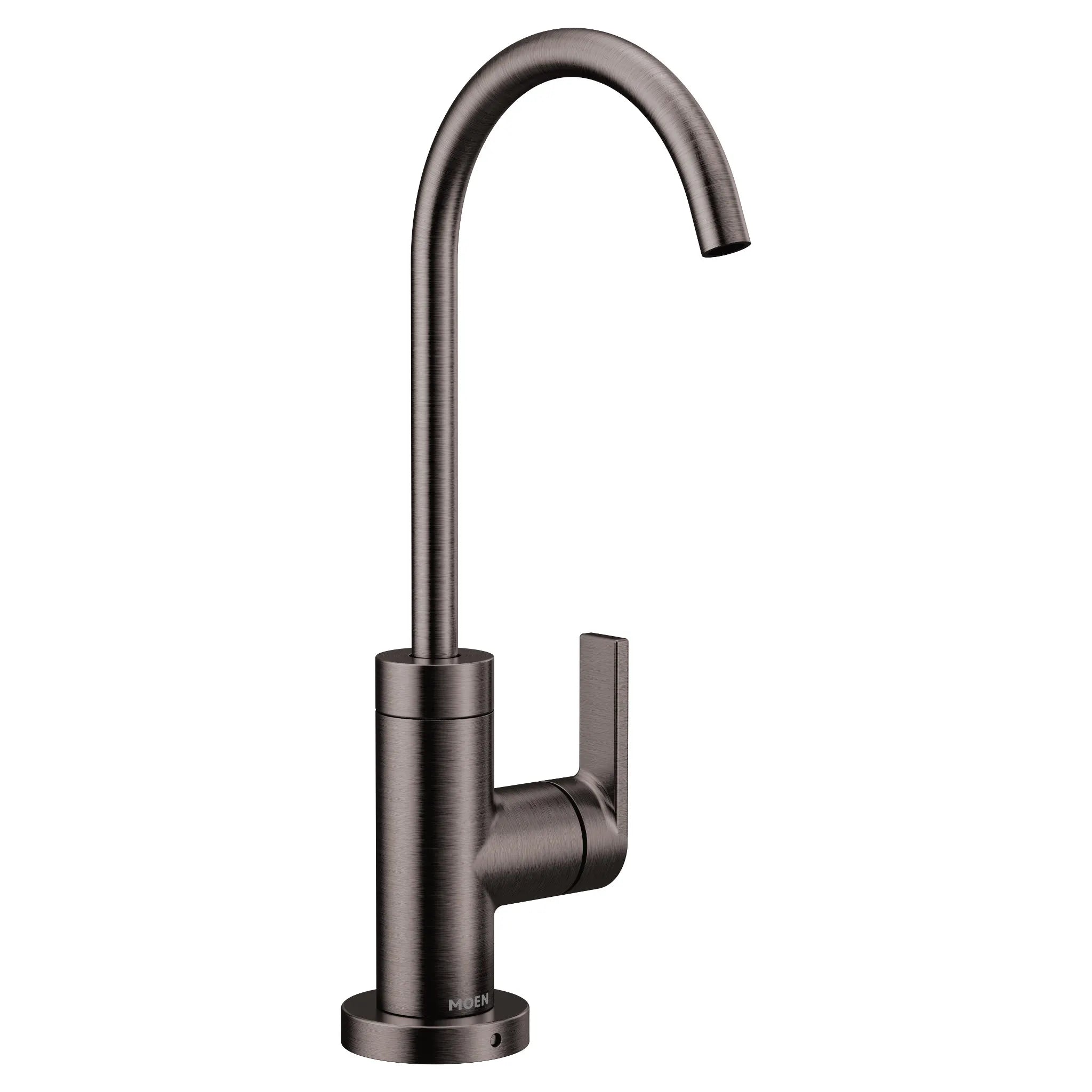 MOEN S5550BLS Nio One-Handle High Arc Beverage Faucet - Black Stainless
