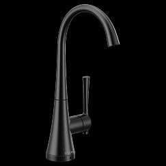 MOEN S5560BL  One-Handle Single Mount Beverage Faucet In Matte Black