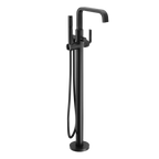 MOEN S578BL Cambium One-Handle Tub Filler Includes Hand Shower - Matte Black