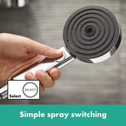 HANSGROHE 04917000 Chrome Pulsify S Modern Handshower Set 2.5 GPM