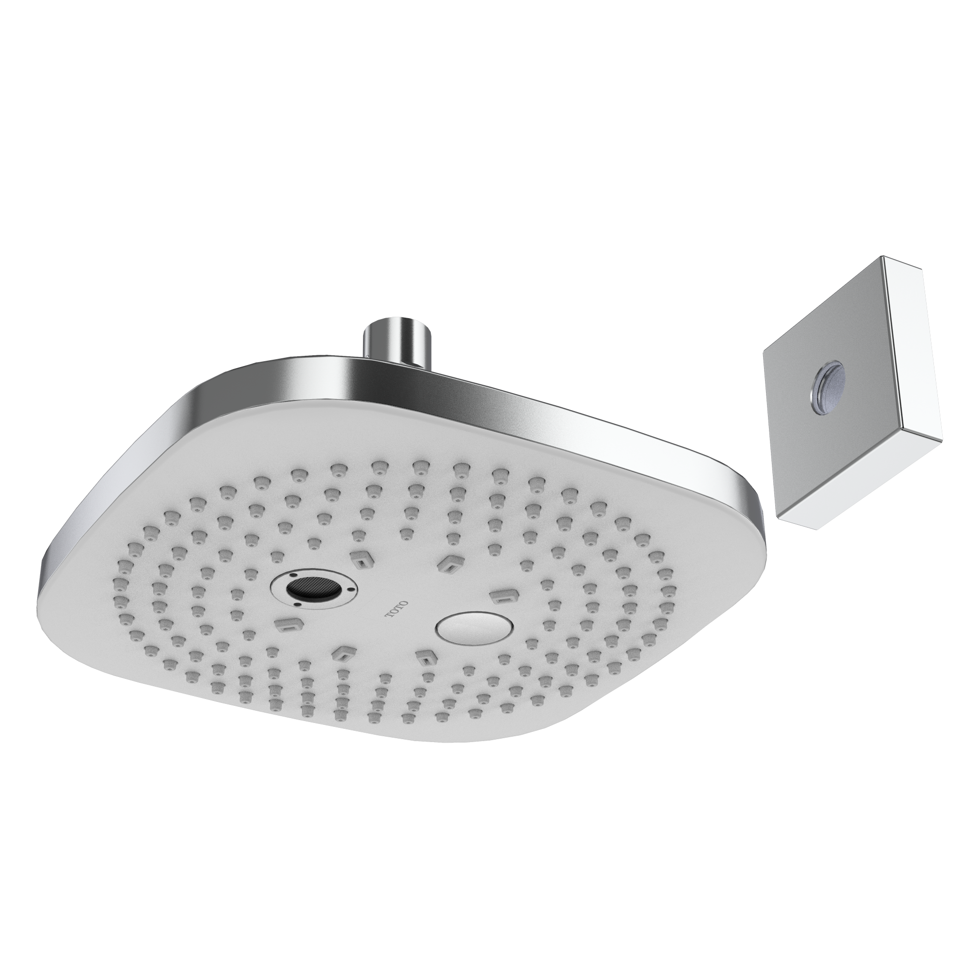 TOTO TBW02004U4#CP G Series 1.75 Gpm Multifunction 8.5 Inch Square Showerhead With Comfort Wave And Warm Spa - Polished Chrome