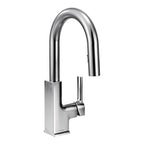 MOEN S62308 Sto One-Handle Pulldown Bar Faucet - Chrome