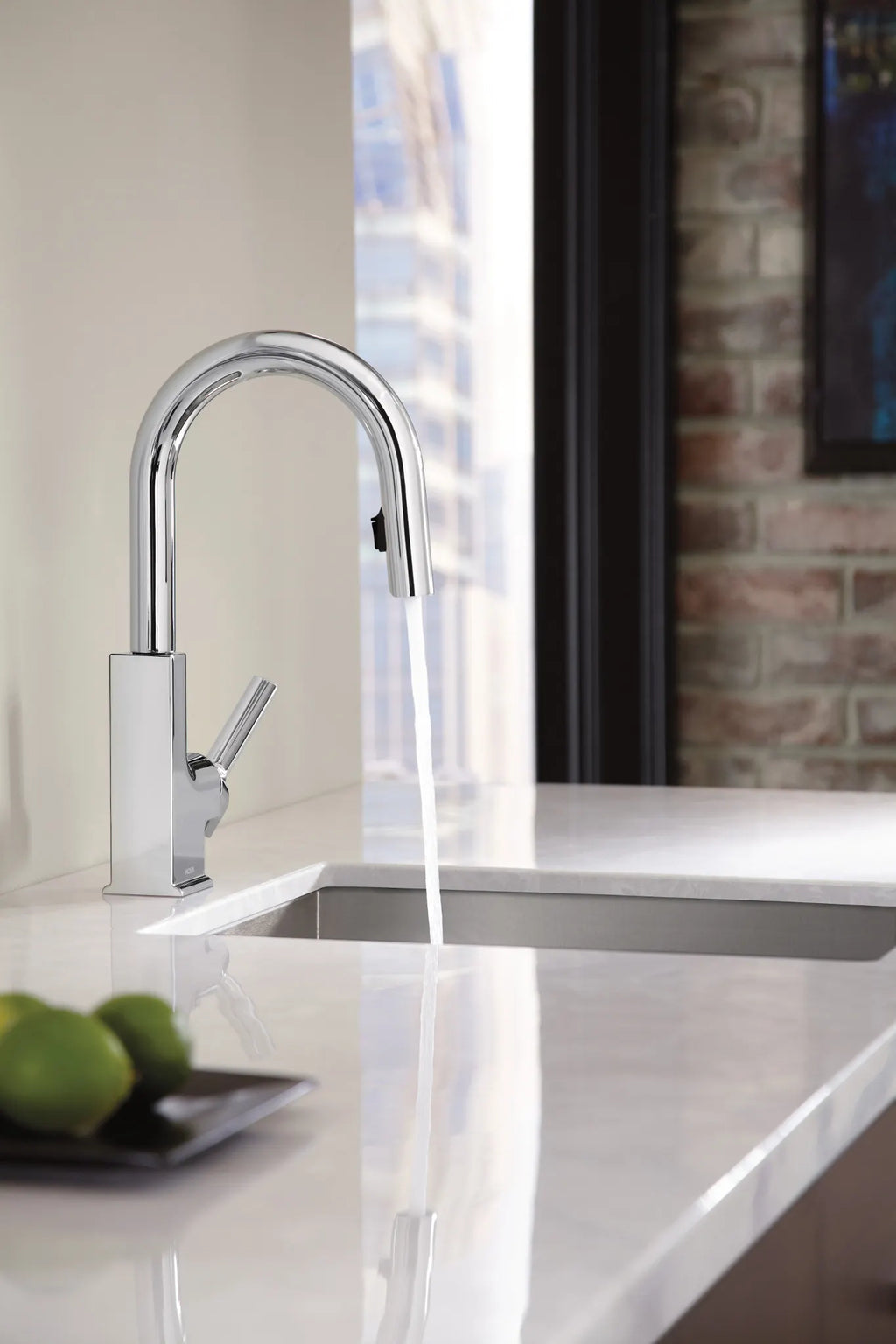 MOEN S62308BL Sto One-Handle Pulldown Bar Faucet - Matte Black