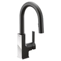 MOEN S62308BLC Sto One-Handle Pulldown Bar Faucet - Matte Black/Chrome