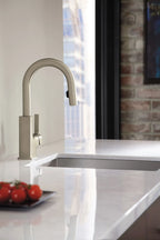MOEN S62308SRS STo  One-Handle Pulldown Bar Faucet In Spot Resist Stainless