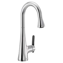 MOEN S6235 Sinema One-Handle Pulldown Bar Faucet - Chrome