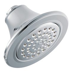 MOEN S6312EP  One-Function 5-7/8" Diameter Spray Head Eco-Performance Showerhead In Chrome