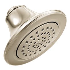 MOEN S6312EPNL  One-Function 5-7/8" Diameter Spray Head Eco-Performance Showerhead In Polished Nickel