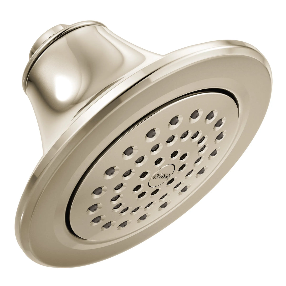 MOEN S6312EPNL One-Function 5 7/8" Diameter Spray Head Eco-Performance Showerhead - Polished Nickel