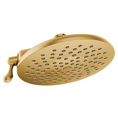 MOEN S6320BG Velocity  Two-Function 8" Diameter Spray Head Rainshower In Brushed Gold