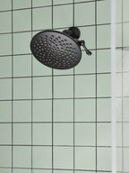 MOEN S6320BL Velocity Two-Function 8" Diameter Spray Head Rainshower - Matte Black