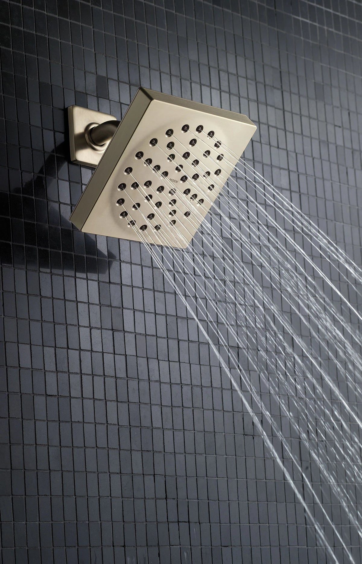 MOEN S6340EP15BN One-Function 6" Diameter Spray Head Eco-Performance Rainshower - Brushed Nickel