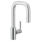 MOEN S64001 Tenon One-Handle Pulldown Bar Faucet - Chrome