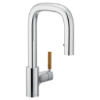 MOEN S64001 Tenon One-Handle Pulldown Bar Faucet - Chrome